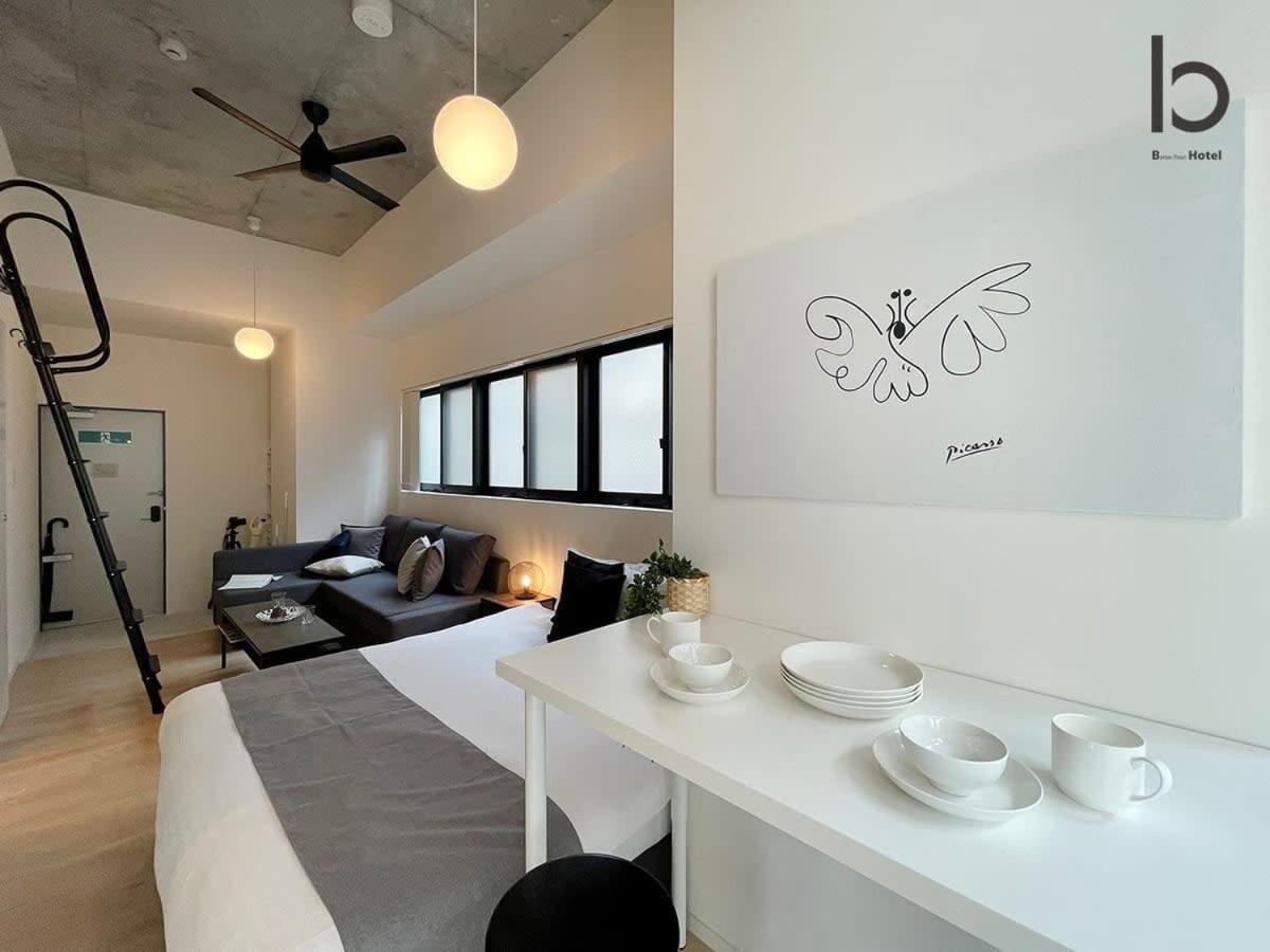 Bhotel Nekoyard - Stylish Loft Studio Steps From Peace Park Хиросима Экстерьер фото